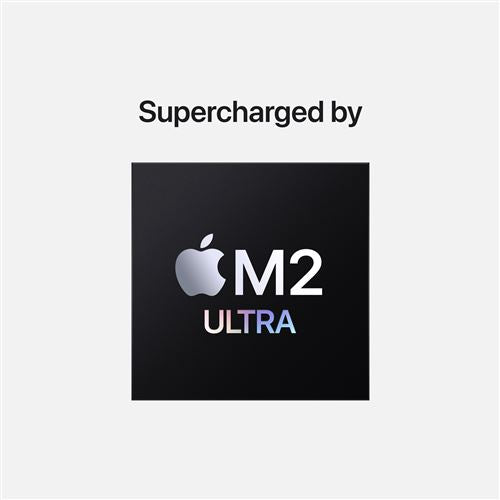 Mac Pro | 2023 | M2 Ultra 24-Core | 128GB | 1TB SSD | GPU 76-Core | Estrutura com Rodas | Prateado