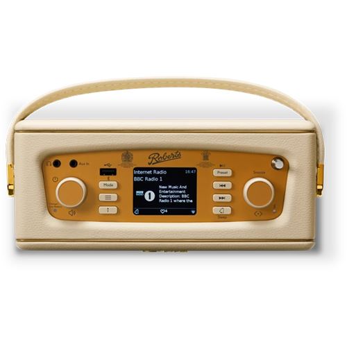 Radio Roberts Revival iStream 3L - Pastel Cream
