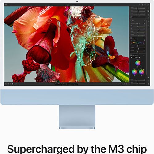iMac | 24'' | 2023 | M3 | 512GB SSD | GPU 10-Core - Azul
