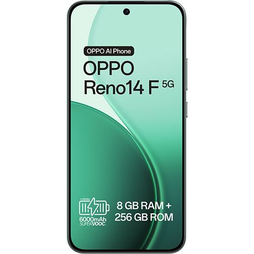 Oppo Reno14 F 5G - 256GB - Verde Luminoso | Darty