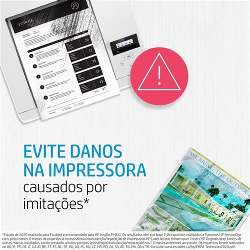 Toner HP LaserJet 415A - Amarelo