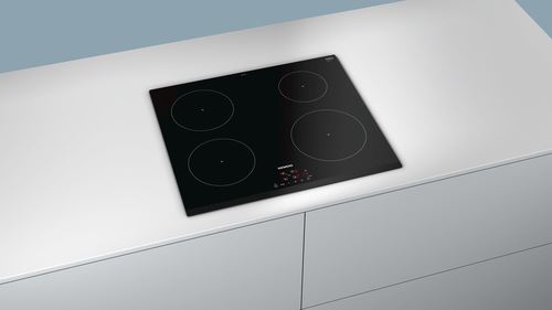 Placa de Indução Siemens iQ100 EH631BEB1E | Elétrica | 59.2 cm | 4 Zonas | Preto