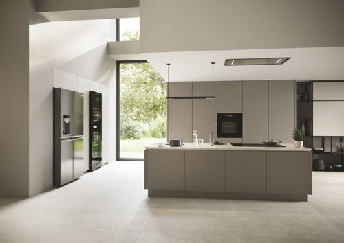 Exaustor Integrado Haier I-Design HACI100RCS6X | 20x100x50 cm | 535 m³/h | 67 dB | A+ | Aço inoxidável