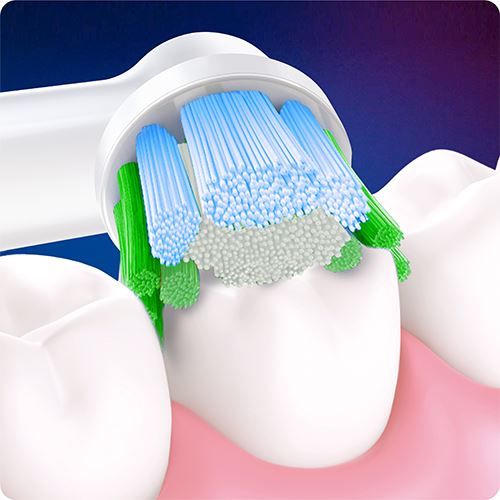 Recargas para Escovas de Dentes Elétrica Oral-B Precision Clean com Clean Maximiser - 3 Uni.