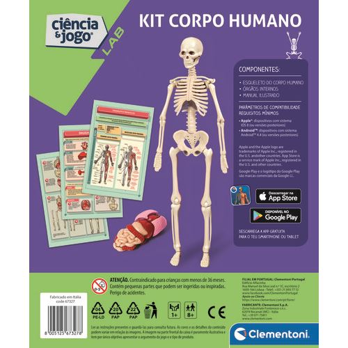 Kit Corpo Humano - Clementoni