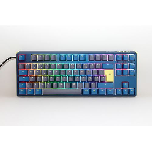Teclado Gaming Mecânico Ducky ONE 3 Daybreak TKL RGB - Layout PT - MX Brown