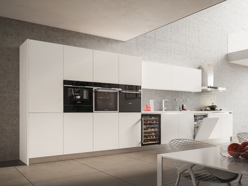 Cave de Vinho Encastrável Hoover HWCB 60 | 81,3x59,5x57 cm | 46 Garrafas | G | Preto