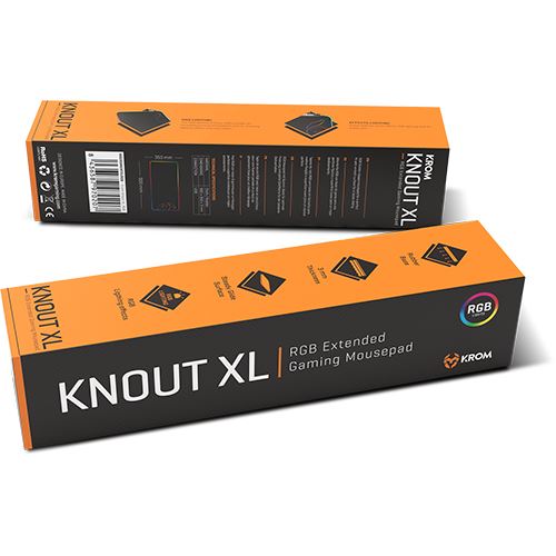 Tapete Rato Nox Krom KNOUT XL RGB