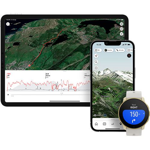 Relógio Desportivo Suunto 9 Peak Pro - Pearl Gold
