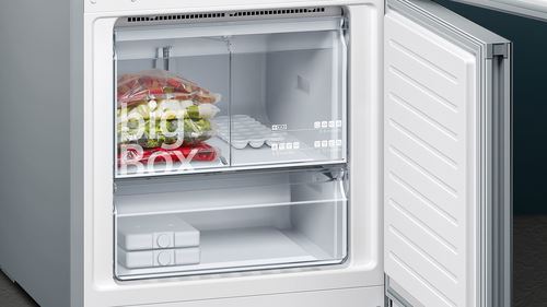 Frigorífico Combinado Siemens KG56FSBDA | 193x70x80 cm | 375 L | D | Preto
