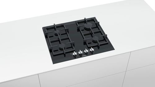 Placa a Gás Siemens ER6A6PD70 | 60.2 cm | 4 Zonas | Preto