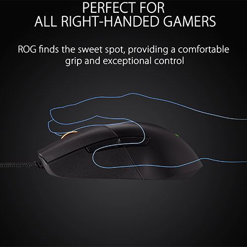 Rato Gaming Asus ROG Keris - Preto