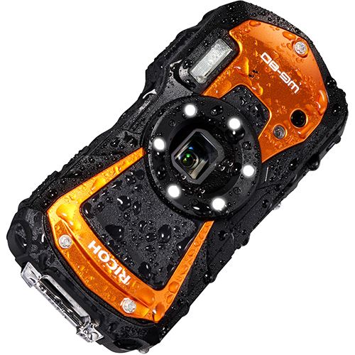 Máquina Fotográfica Compacta Ricoh WG-80 - Laranja
