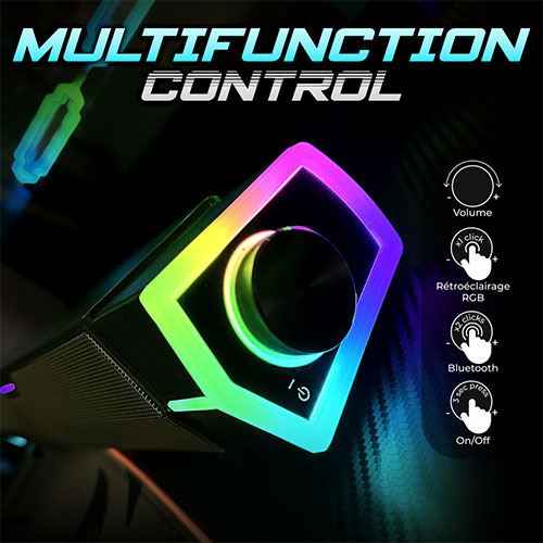 Coluna Gaming Bluetooth Spirit Of Gamer Fanatic 2.0 - Preto | A ...