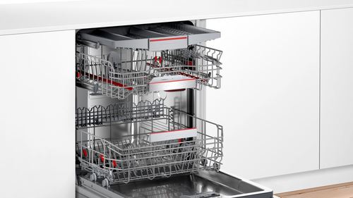Máquina de Lavar Loiça Encastrável Bosch SMI6ECS93E | 13 talheres | 60 cm | D | Branco