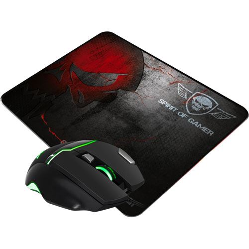 Rato + Tapete Rato Gaming Spirit Of Gamer Elite-M10