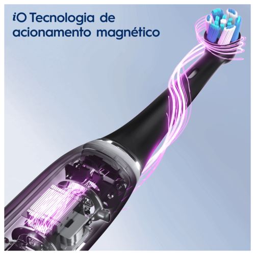 Escova de Dentes Elétrica  Oral-B iO 8S + Estojo de Viagem - Violeta