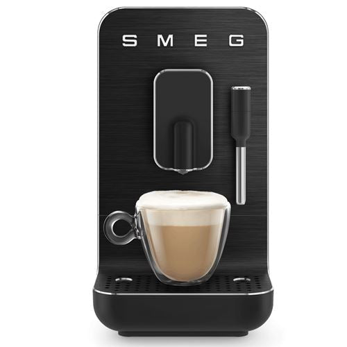 Máquina de Café Automática Smeg com Vapor Anni 50 - Preto