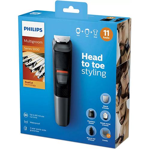 Aparador Corporal Philips Multigroom series 5000 11 em 1 MG5730/15