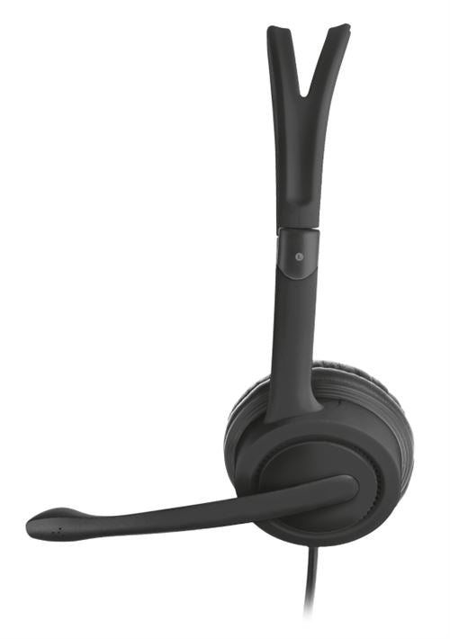 Conjunto Trust Webcam + Auscultadores Doba 2-in-1 (24036)