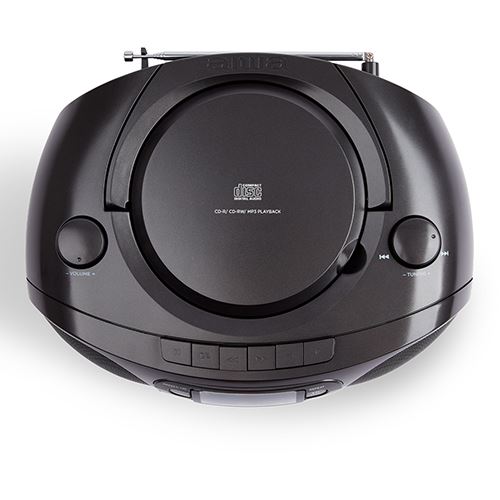 Rádio Portátil Aiwa CD/K7 Bluetooth BBTC-550BK - Preto