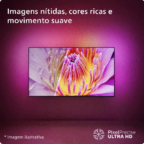 Smart TV Philips 65" LED UHD 4K 65PUS8079 165cm