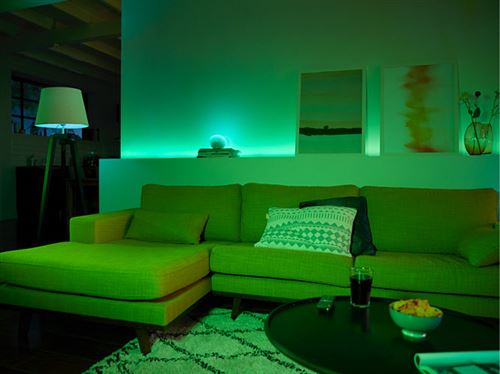 Base Philips Hue White and Color Lightstrip Plus V4 2 Metros