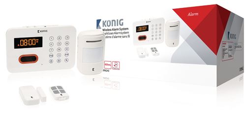 Sistema de Alarme Konig SAS-ALARM240