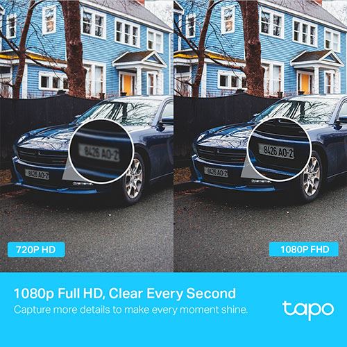 Câmara de Segurança Exterior Wi-Fi TP-Link Tapo C500 com Visão Noturna - FHD 1080 p
