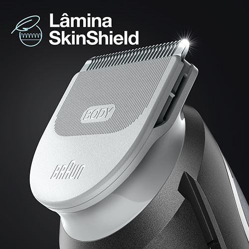 Aparador Corporal Braun Serie 3 BG3340 - Preto Cinza