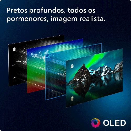 Smart TV Philips 65'' OLED UHD 4K 65OLED819 165cm