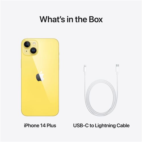 Apple iPhone 14 Plus - 128GB - Amarelo