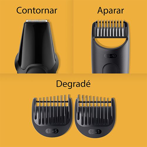 Pack Máquina de Barbear Braun Series 5 BT5450 - Preto + Mini Kit de Viagem King.C.Gillete