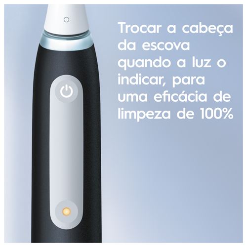 Escovas de Dentes Elétricas Oral-B IO  Series 3 Duo - 2 Unidades - Preta + Azul