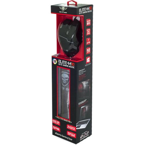 Rato + Tapete Rato Gaming Spirit Of Gamer Elite-M10