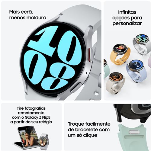Smartwatch Samsung Galaxy Watch6 LTE 44mm - Preto