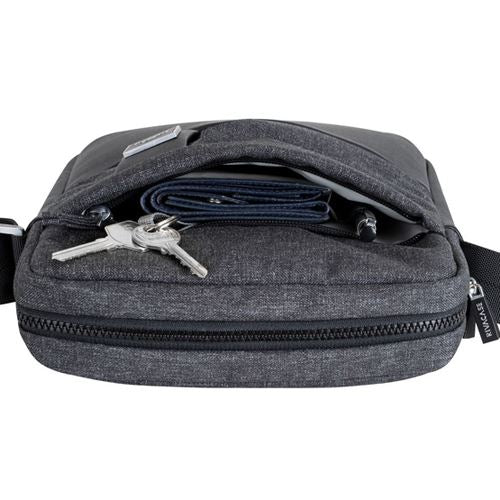 Mala Tiracolo Rivacase Lantau 8811 - Preta