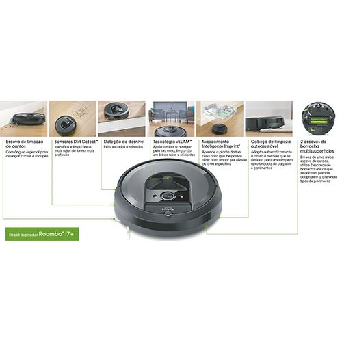 Aspirador Robot iRobot Roomba i7