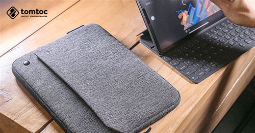 Sleeve Tomtoc Basic 11''- Cinzento