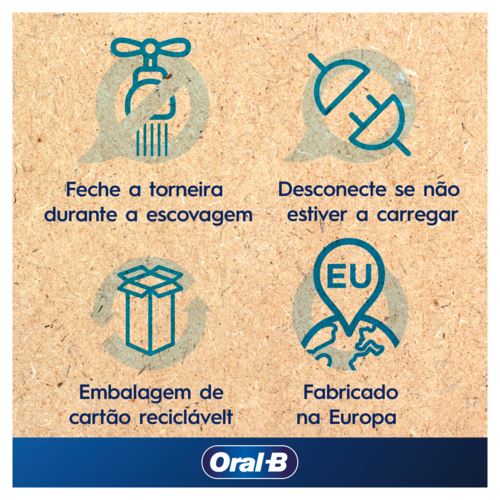 Escova de Dentes Elétrica Oral-B Pro 3 3900 - 2 Uni.