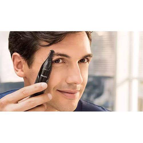 Aparador Corporal Philips NT3650/16 Nose Trimmer Series 3000 - Cinzento
