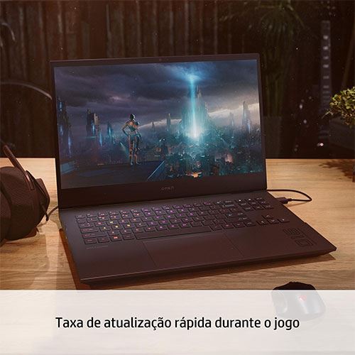 Computador Portátil Gaming OMEN by HP 16-c0026np | 16,1'' | Radeon RX 6600M | Ryzen 7 5800H | 16GB | 512GB