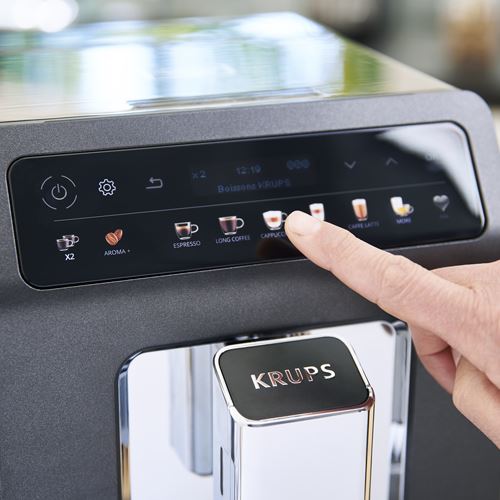 Máquina Café Expresso Automática com Moinho de Café Integrado Krups Evidence One Quattro Force EA895N10