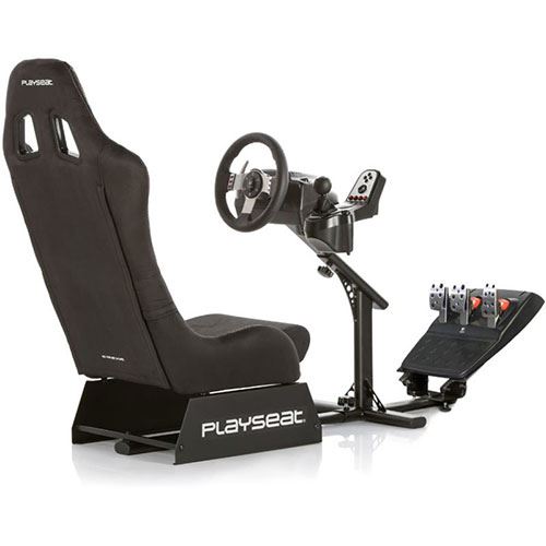 Cadeira Gaming Playseat Evolution Alcantara - Preto