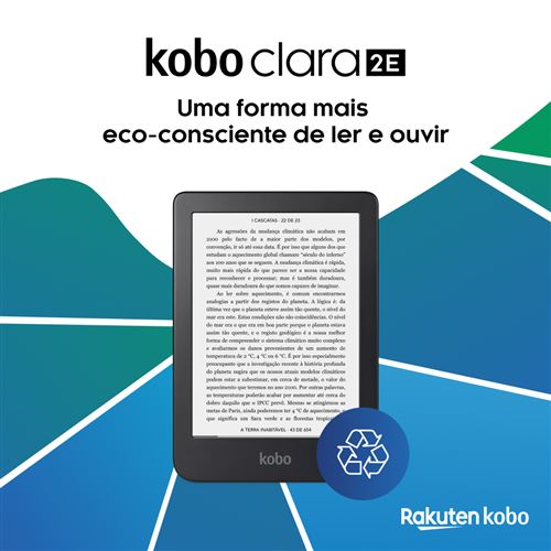Ereader Kobo Clara 2E - Azul Oceano Profundo
