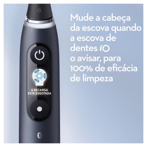 Escova de Dentes Elétrica Oral-B iO 9S + Estojo de Viagem - Preto