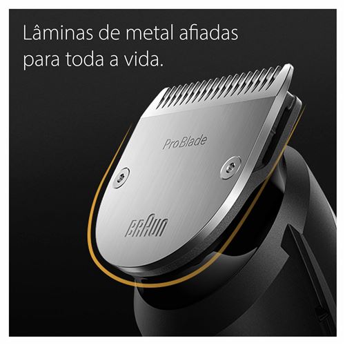 Aparador de Barba Braun All In One Serie 7 MGK7460 - Preto