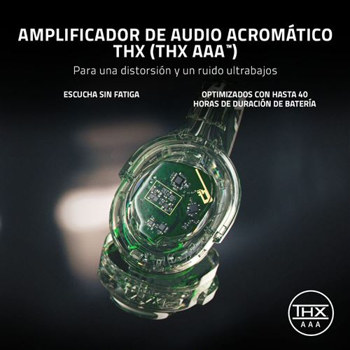 Auscultadores Gaming Wireless Razer Barracuda Pro - Preto