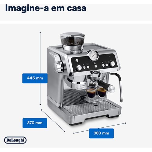 Máquina de Café Manual De'Longhi La Specialista Prestigio EC9355.M - Metal