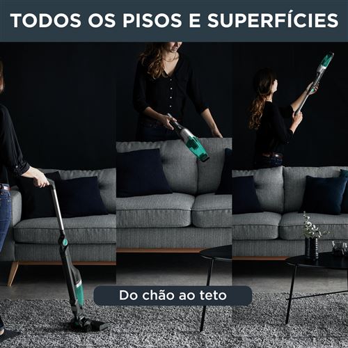 Aspirador Vertical Rowenta X-Trem Compact RH1239WO | Flex | Autonomia: 40min